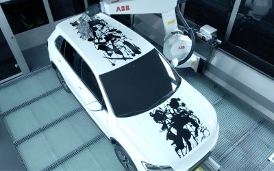 Ρομπότ-καλλιτέχνης, ζωγραφίζει αυτοκίνητα σε 30’ [Video]