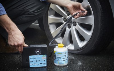 Πώς δουλεύει το κιτ επισκευής ελαστικού - Τι κάνω για να φουσκώσω το λάστιχο; [video]