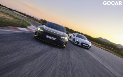 Δοκιμή - Με Audi e-tron GT και Audi R8 V10 στην πίστα των Μεγάρων! [video]