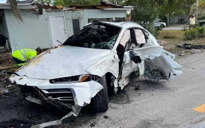 Νοίκιασε τη Lamborghini Urus – Την τράκαρε και την έκαψε [εικόνες και video]