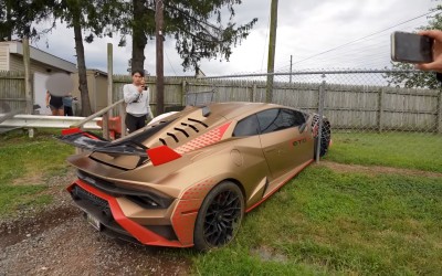Διάσημος Youtuber καταστρέφει συλλεκτική Lamborghini – Πέρασε μέσα από φράχτη [Video]