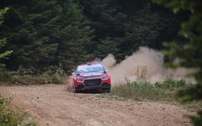 ΕΚΟ Ράλλυ Ακρόπολις: Στο δεξί μπάκετ του Citroen C3 Rally2 του Χ. Καρέλλη