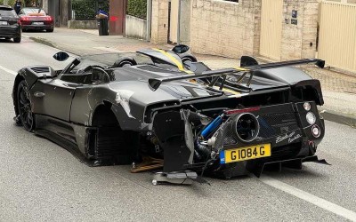 Video: Η στιγμή που μια συλλεκτική Pagani Zonda 15 εκατ. € τρακάρει με ένα Fiesta