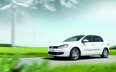 VW Golf blue-e-motion