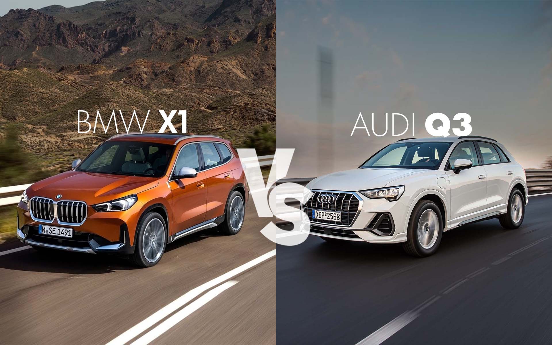 Premium γερμανικό SUV: BMW X1 vs Audi Q3 – Ποιο προτιμάς;
