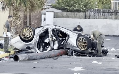 Έκλεψαν Maserati και τράκαραν με 200 km/h – Ένας νεκρός και 2 σοβαρά τραυματίες [video]