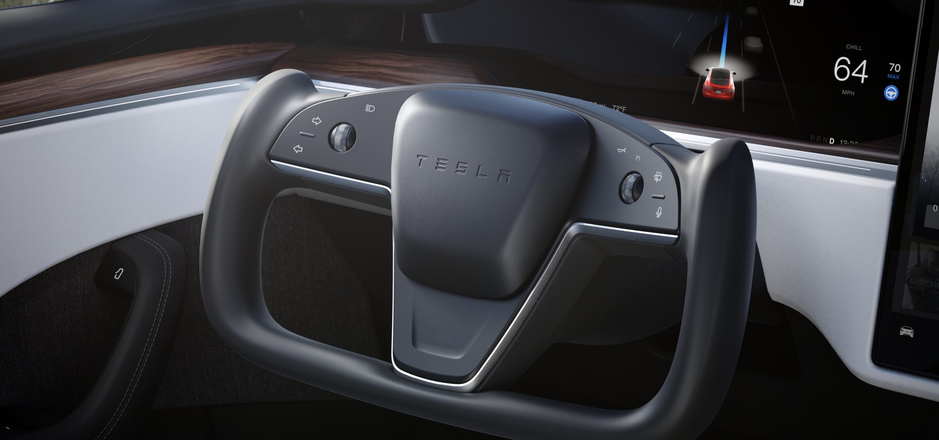 Γιατί είναι έτσι το τιμόνι των Tesla; Βολεύει; [video]