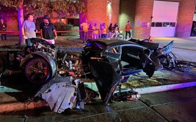 Οδηγοί Lamborghini κάνουν κόντρα και τρακάρουν μεταξύ τους [video]