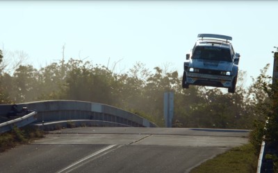 Subaru 40 ετών με 874 PS κυριολεκτικά πετάει στο νέο Gymkhana! [video]