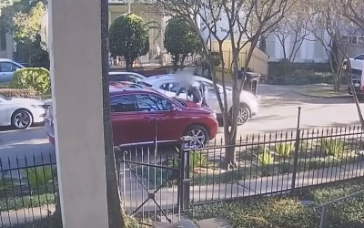 Πήγαν να του κλέψουν το SUV και τους «άλλαξε τα φώτα» [video]