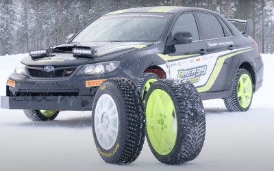 Χιονολάστιχα δρόμου Vs λάστιχα WRC: Η απίστευτη διαφορά σε κράτημα [video]