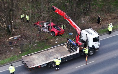 Έπεσε με τη Ferrari σε δέντρο! Νεκρός ο 30χρονος οδηγός