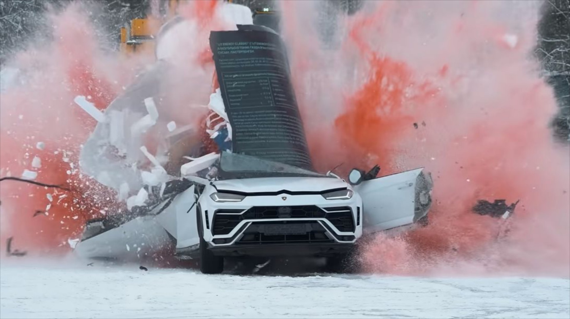 Διέλυσε ολοκαίνουρια Lamborghini για να το γιορτάσει – Δείτε πως [video] 