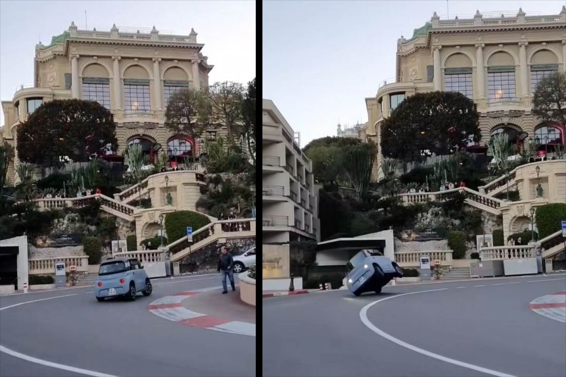 Video: Η τούμπα του Citroen Ami στο Monaco που έγινε viral