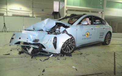 Euro NCAP: «Άριστα» για την κινέζικη NIO στα πιο αυστηρά crash test [video]
