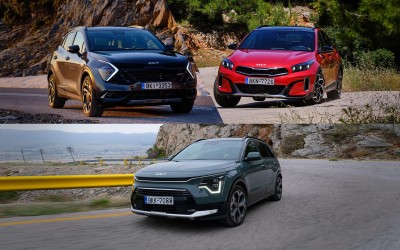 Kia XCeed, Niro, Sportage: Πώς αποφασίζω ποιο SUV-crossover μου ταιριάζει;
