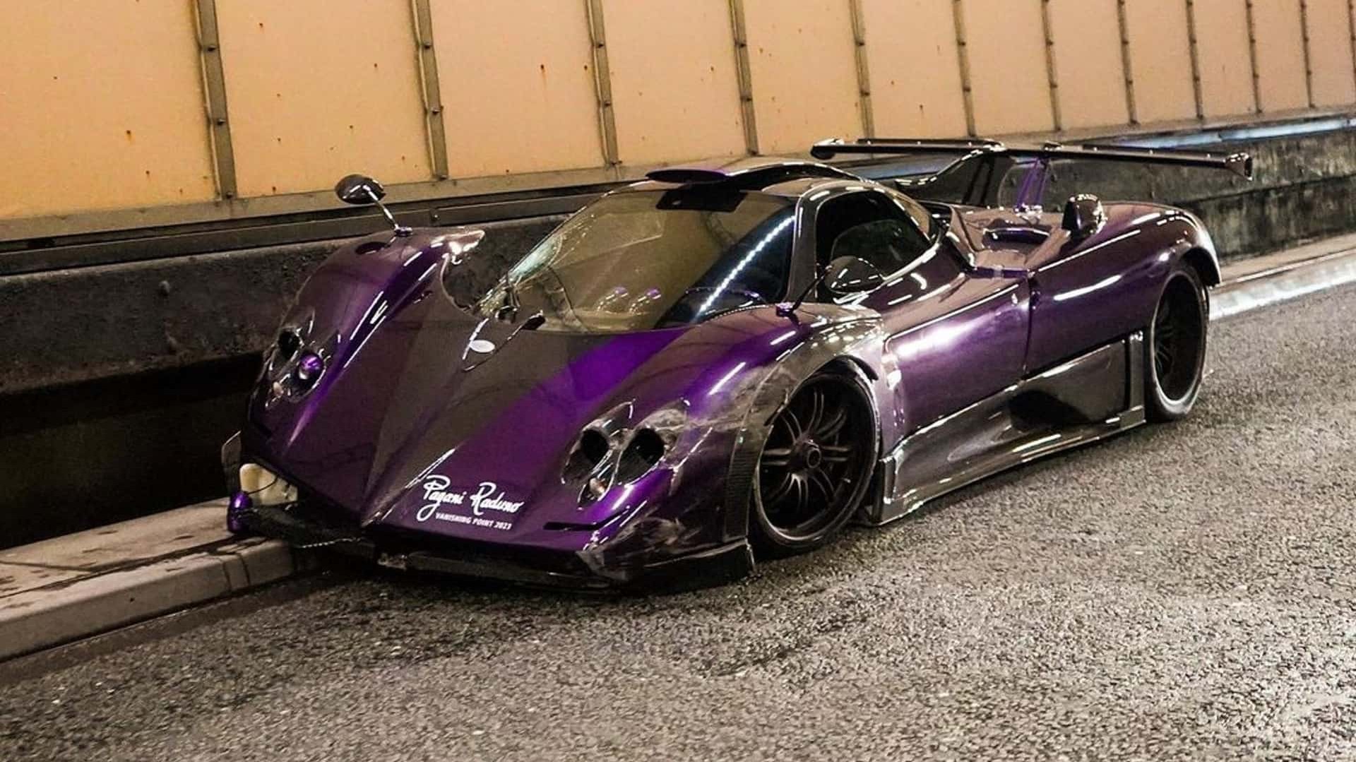 H στιγμή που η πρώην Pagani Zonda του Lewis Hamilton γίνεται σμπαράλια [Video]