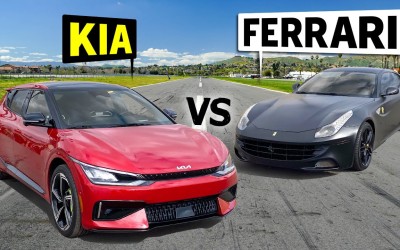 Το Kia EV6 τα βάζει με Ferrari - Ποιος θα κερδίσει; [Video]