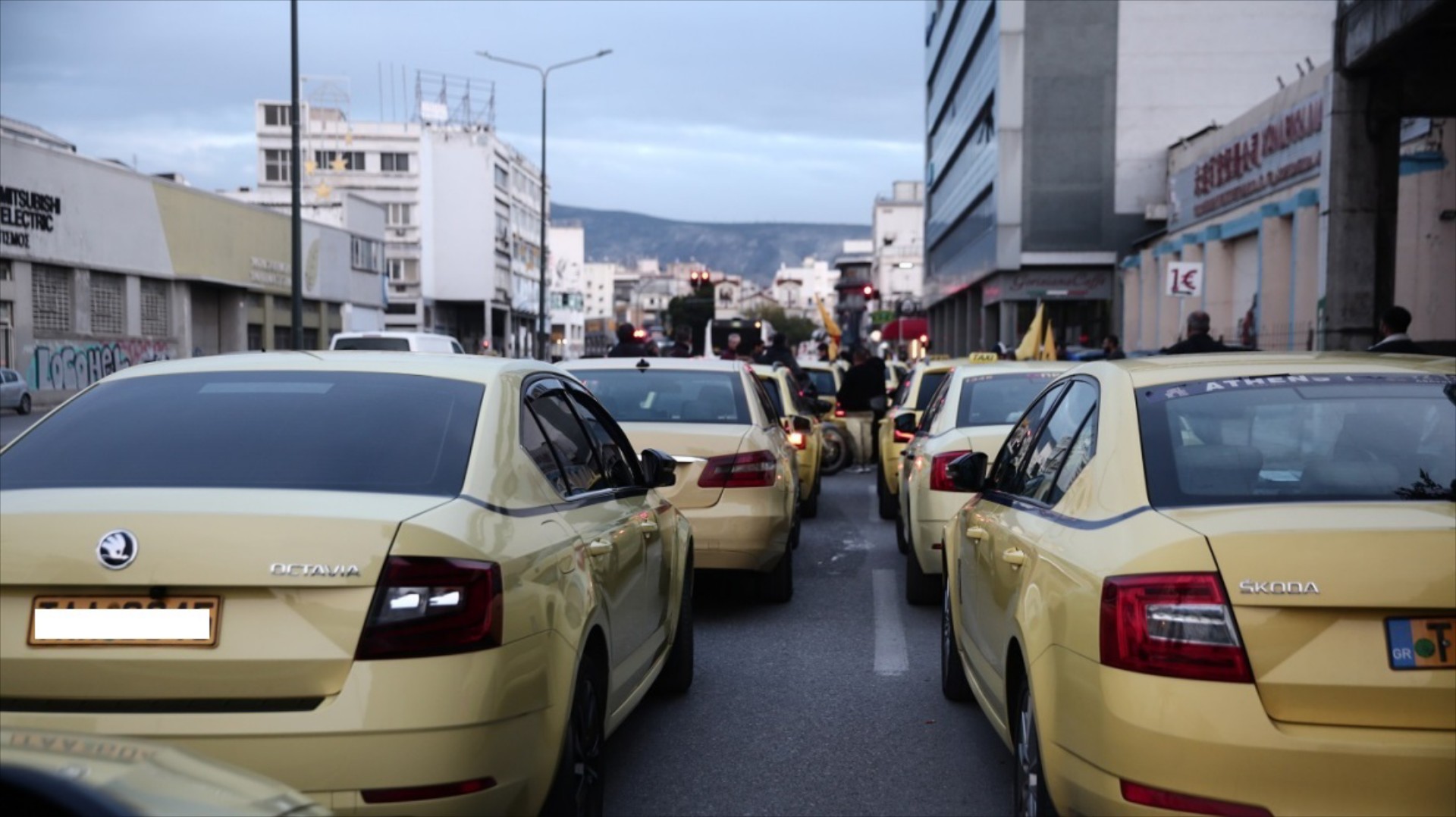 Αθήνα: Ποιοι δρόμοι κλείνουν από την απεργία Ταξί 