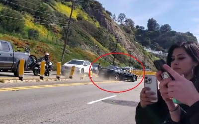 Οδηγός McLaren έγινε ρεζίλι μπροστά... σε αστυνομικό! [Video]