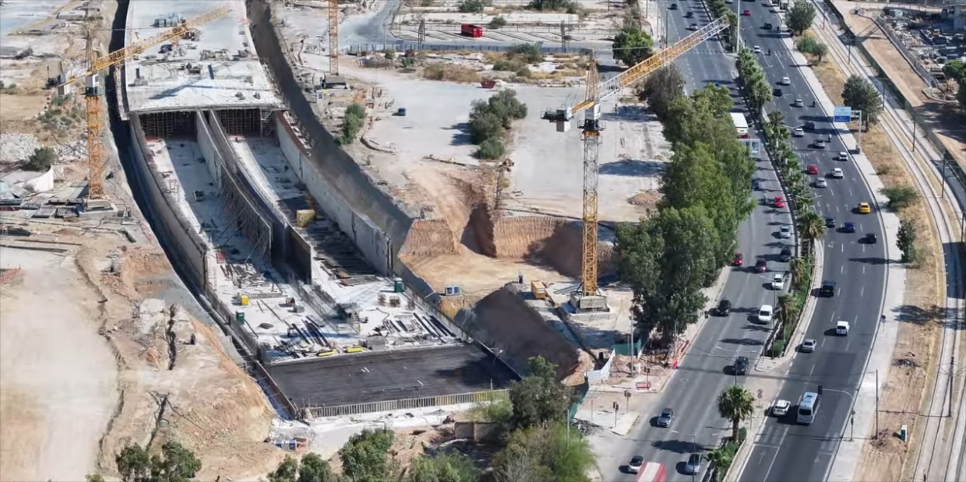 Αυτή είναι η νέα Ποσειδώνος – Δείτε τα έργα στο Ελληνικό από ψηλά [video] 