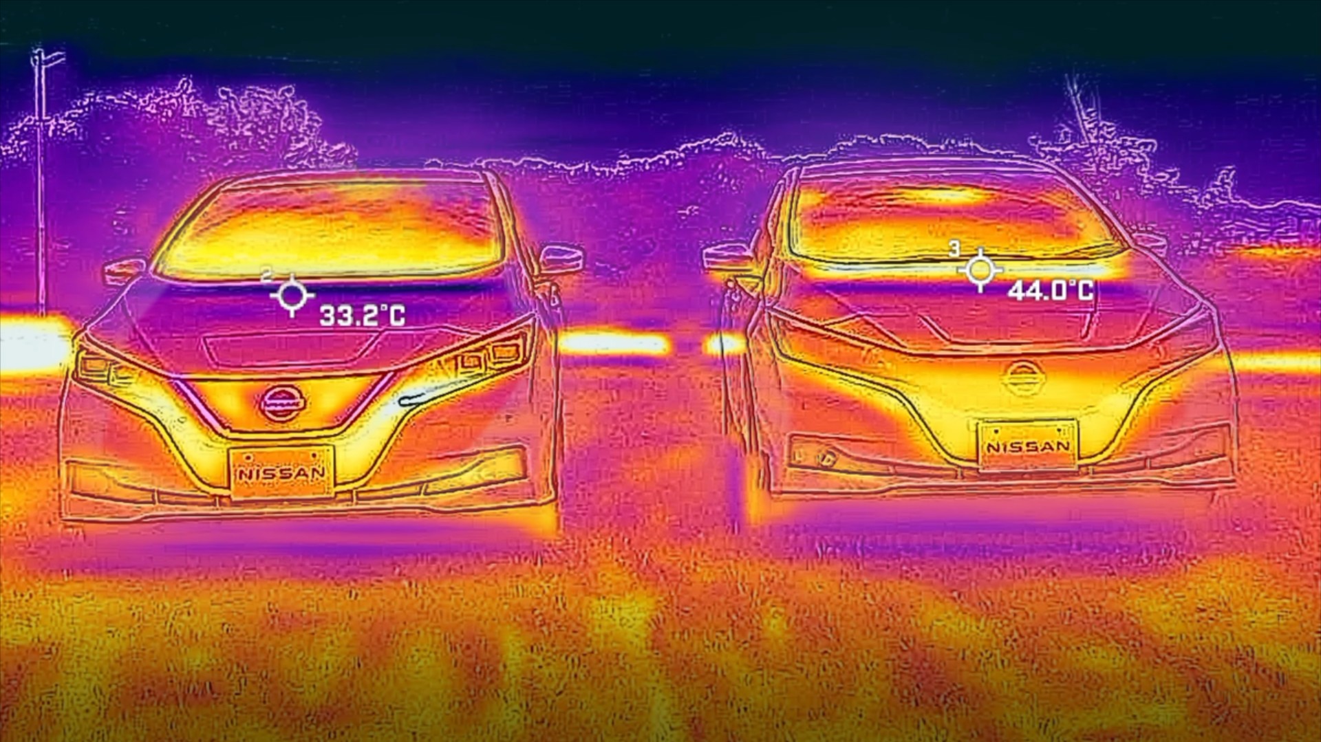 Επαναστατικό χρώμα από τη Nissan – Κάνει τα αυτοκίνητα πιο δροσερά