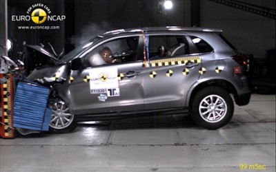 EuroNCAP για Mitsubishi ASX
