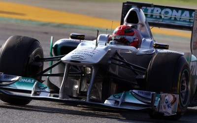 F1: Ταχύτερος όλων ο Schumacher με το νέο πακέτο της Mercedes