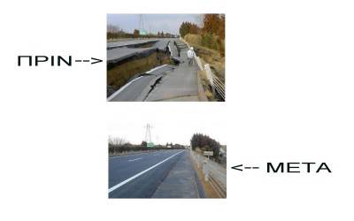 Επιδιόρθωση δρόμου σε 6 μέρες μόλις!