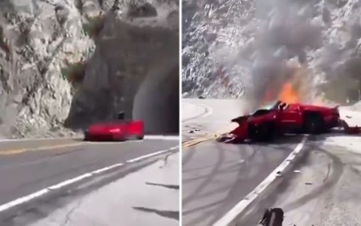 Σκοτώθηκε ο δημιουργός του «Call of Duty» - Η στιγμή που η Ferrari κόβεται στη μέση [video] 