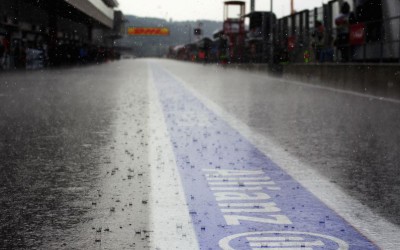 F1: Πολύ βροχή στο Βέλγιο