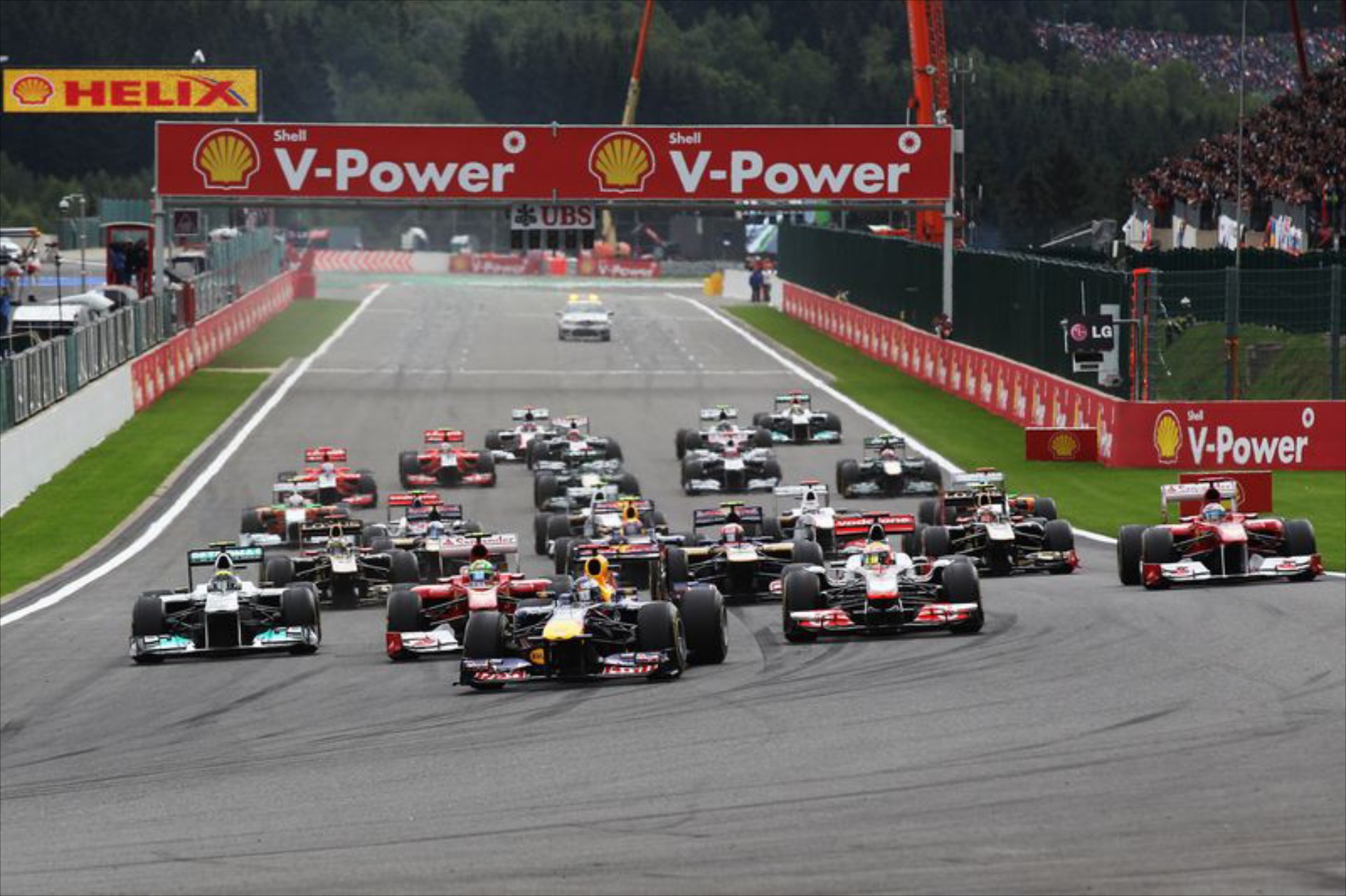 F1: Πολύ καλός αγώνας με τον Vettel νικητή