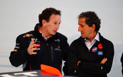 Ο Prost δοκιμάζει μονοθέσιο της RBR