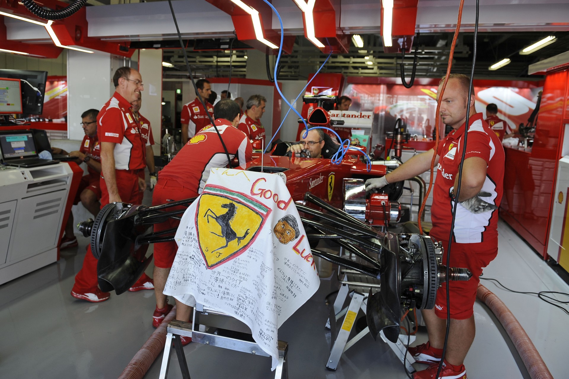 Loic Bigois starts at Ferrari