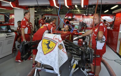 Loic Bigois starts at Ferrari