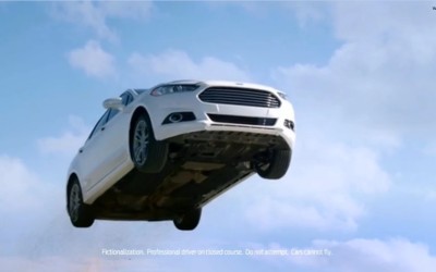 Ford Mondeo: Ιπτάμενο σε διαφημιστική καμπάνια