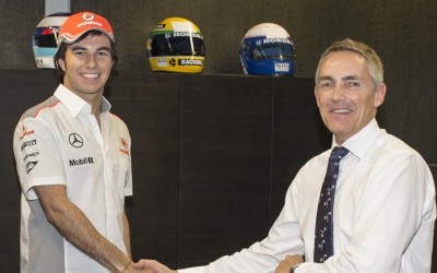 Ξεκίνησαν οι υποχρεώσεις του Perez στην McLaren (video)