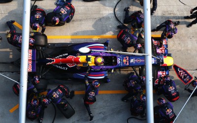 Ρεκορ στα πιτστοπ από την Red Bull Racing