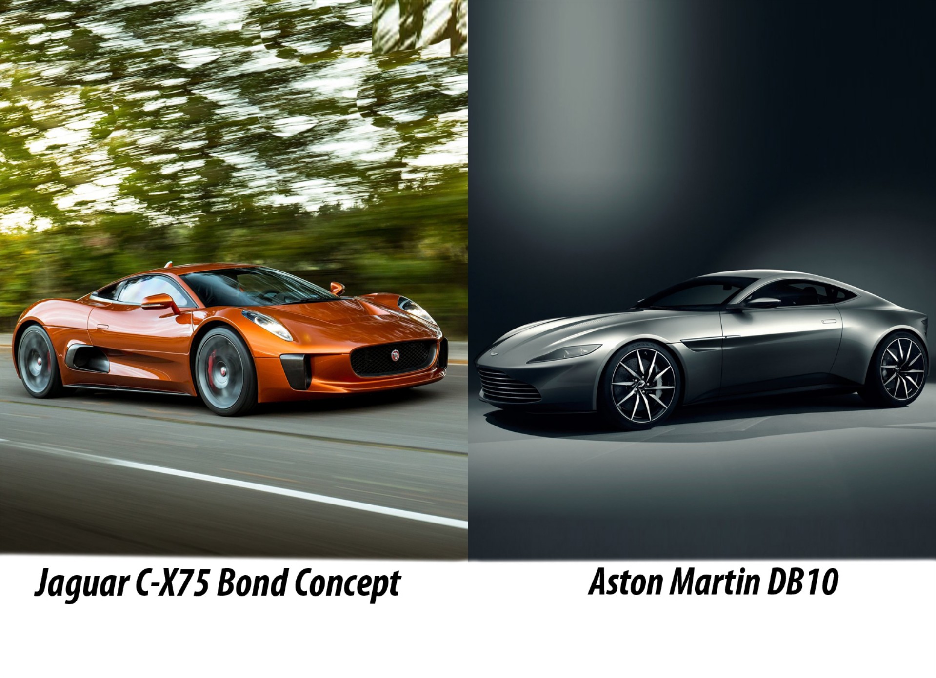 Jaguar C-X75 ή Aston Martin DB10 για τον 007 (Poll)