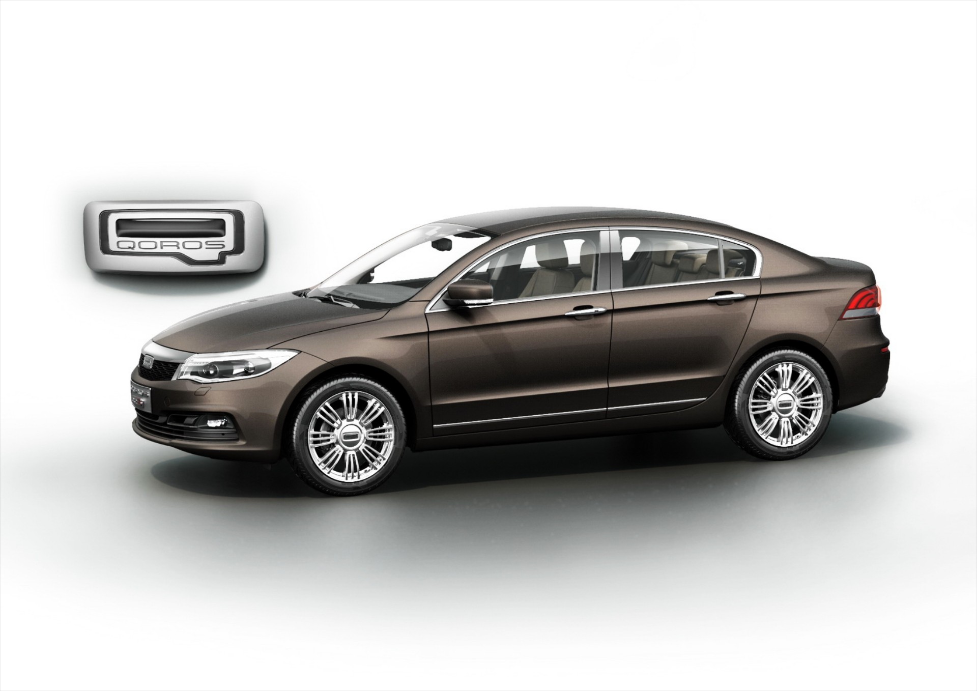 Qoros GQ3: Πρώτες φωτογραφίες του μικρομεσαίου σεντάν