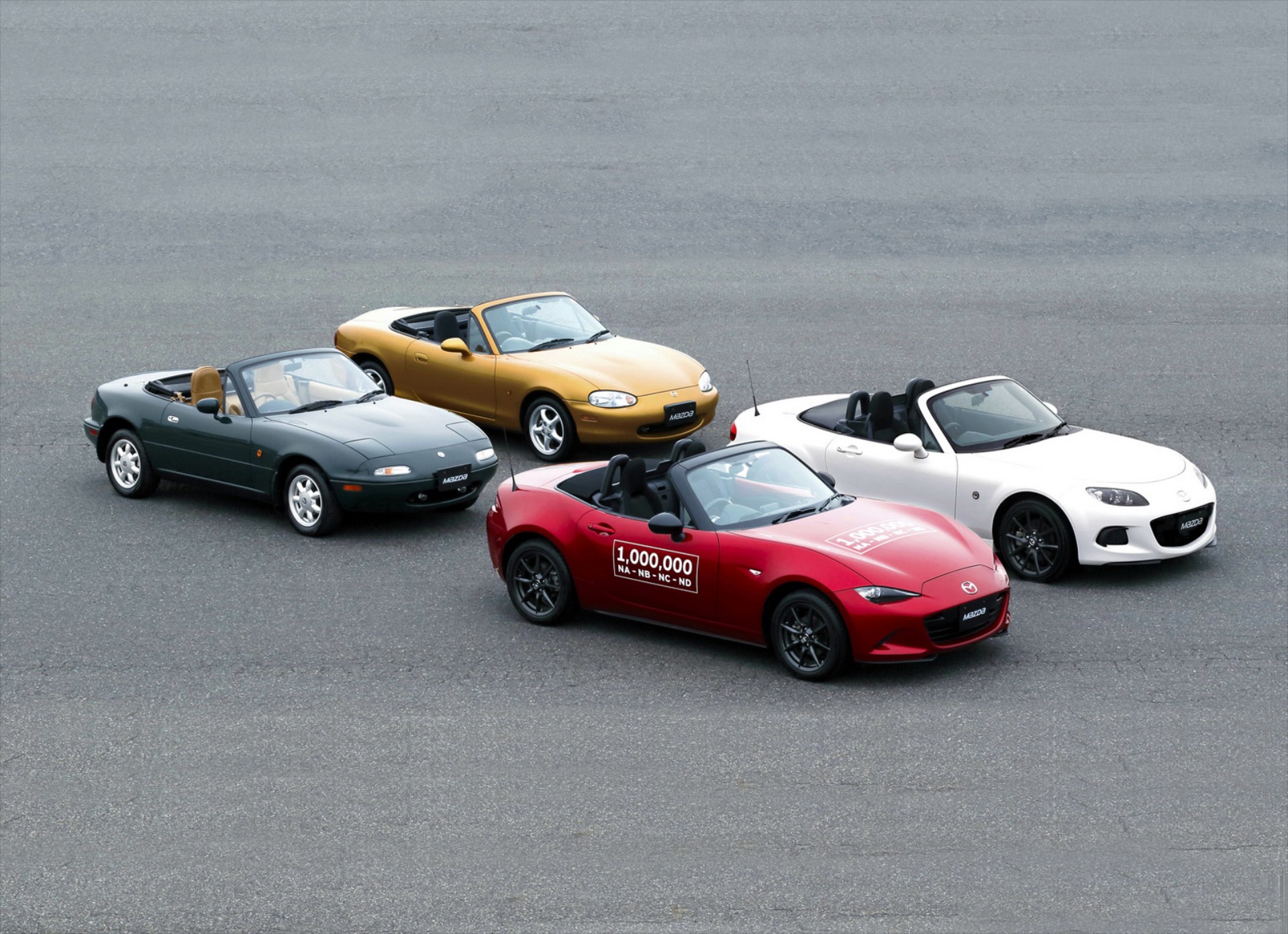 Ένα εκατομμύριο Mazda MX-5