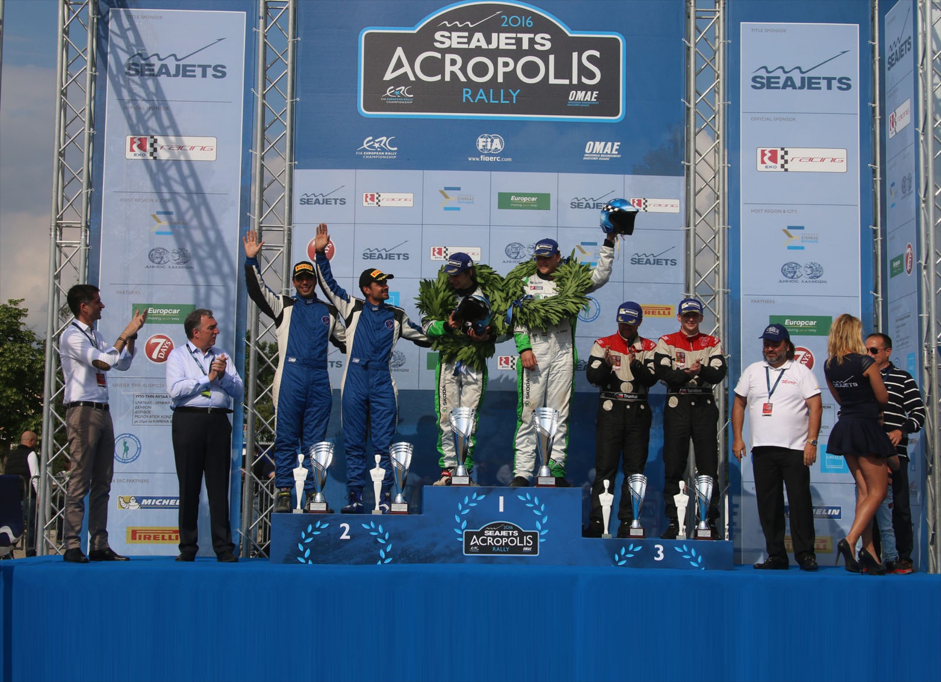 Ράλλυ Ακρόπολις: Στο βάθρο ο Λ. Αθανασούλας (+video)