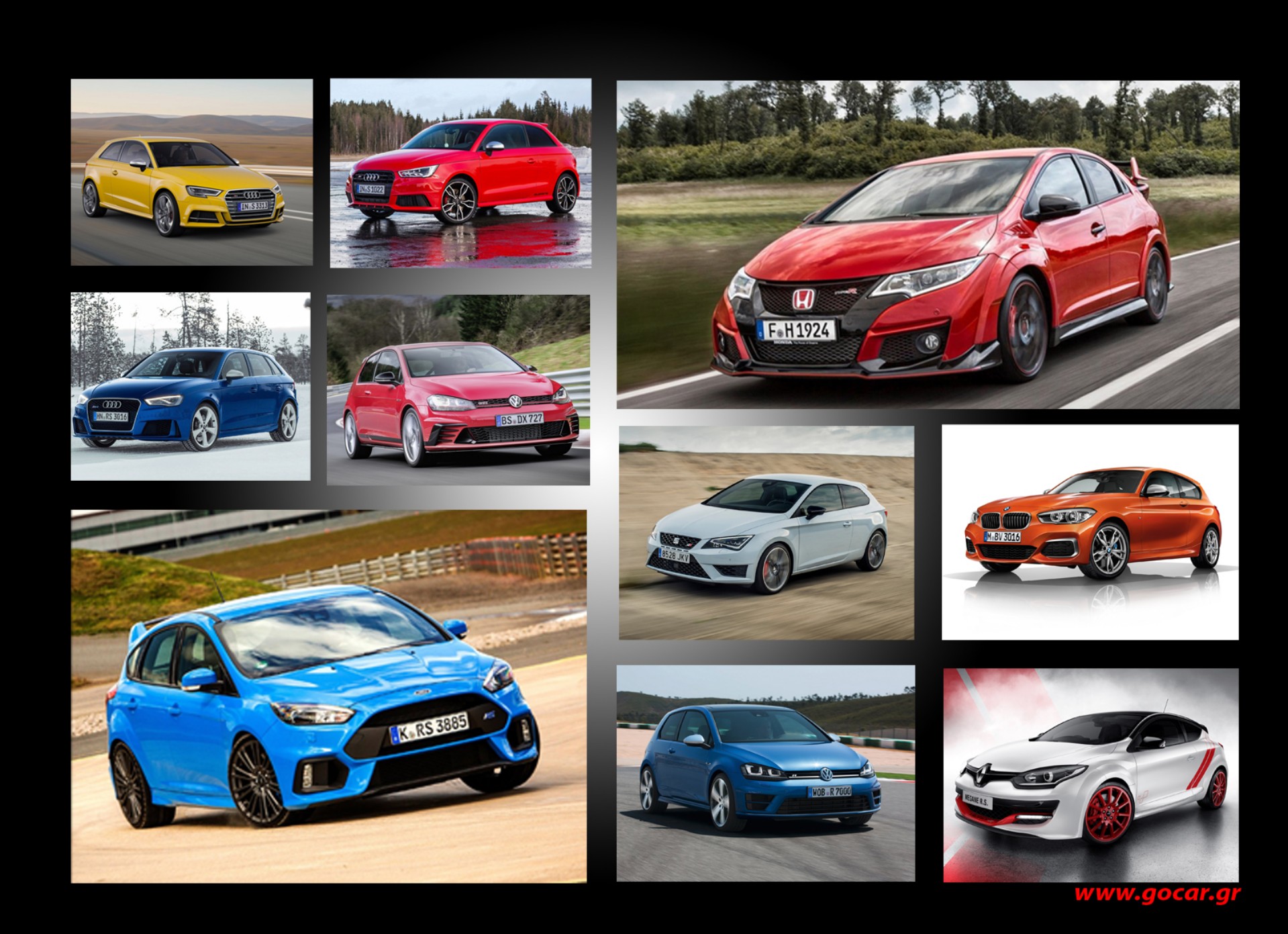 Τα 10+1 γρηγορότερα hot hatch (σε 0-100 km/h)