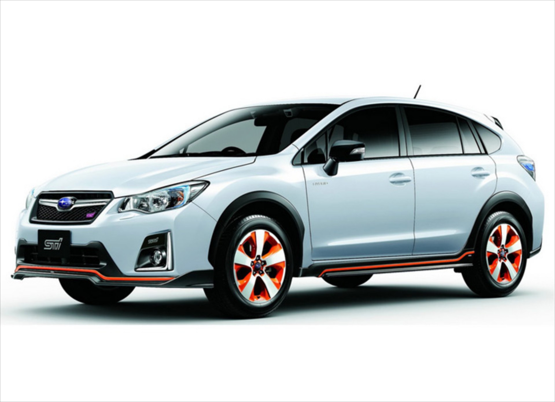 Subaru XV Hybrid με καλούδια STi