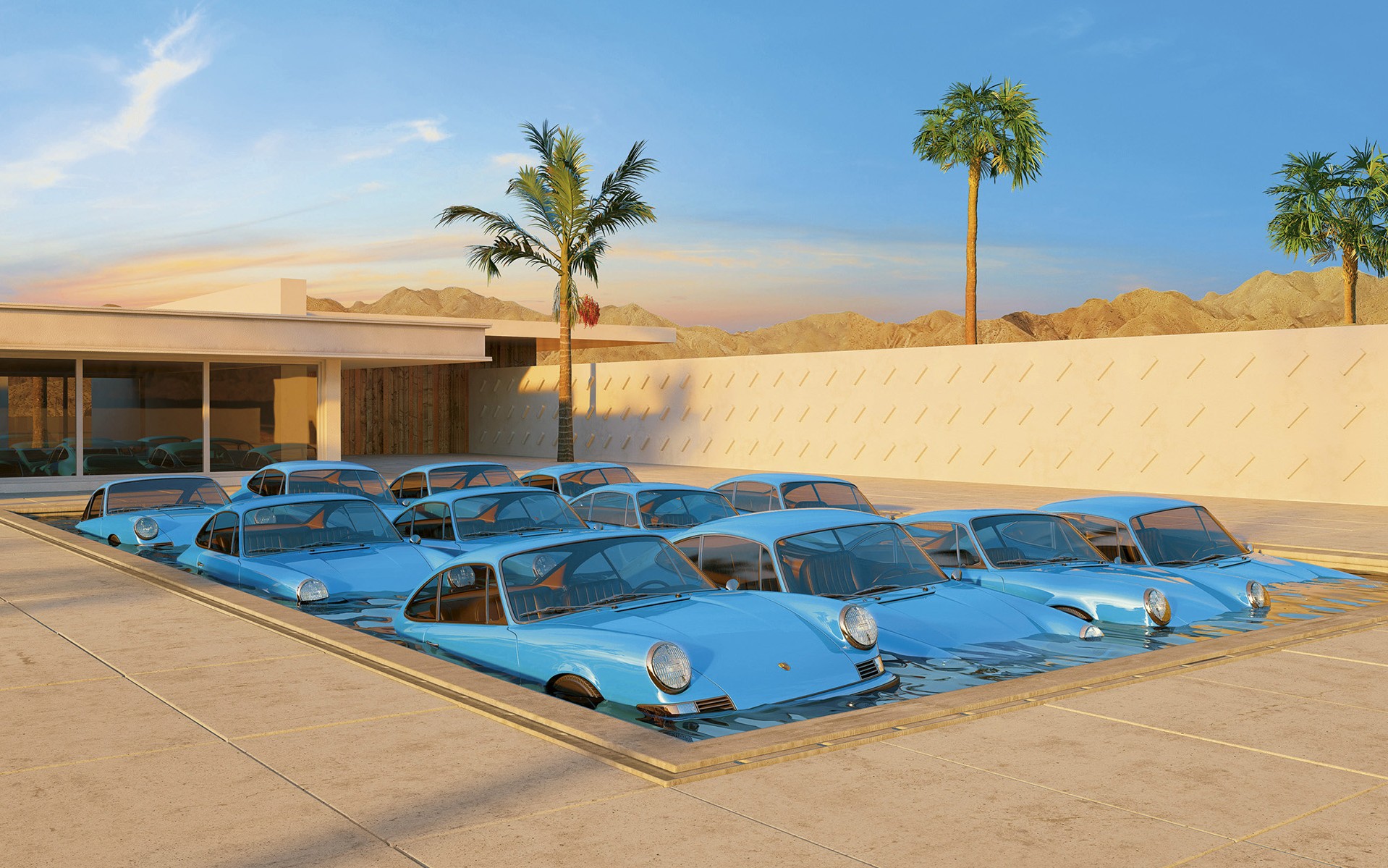 Μην φοβάστε, δεν έπεσαν στην πισίνα