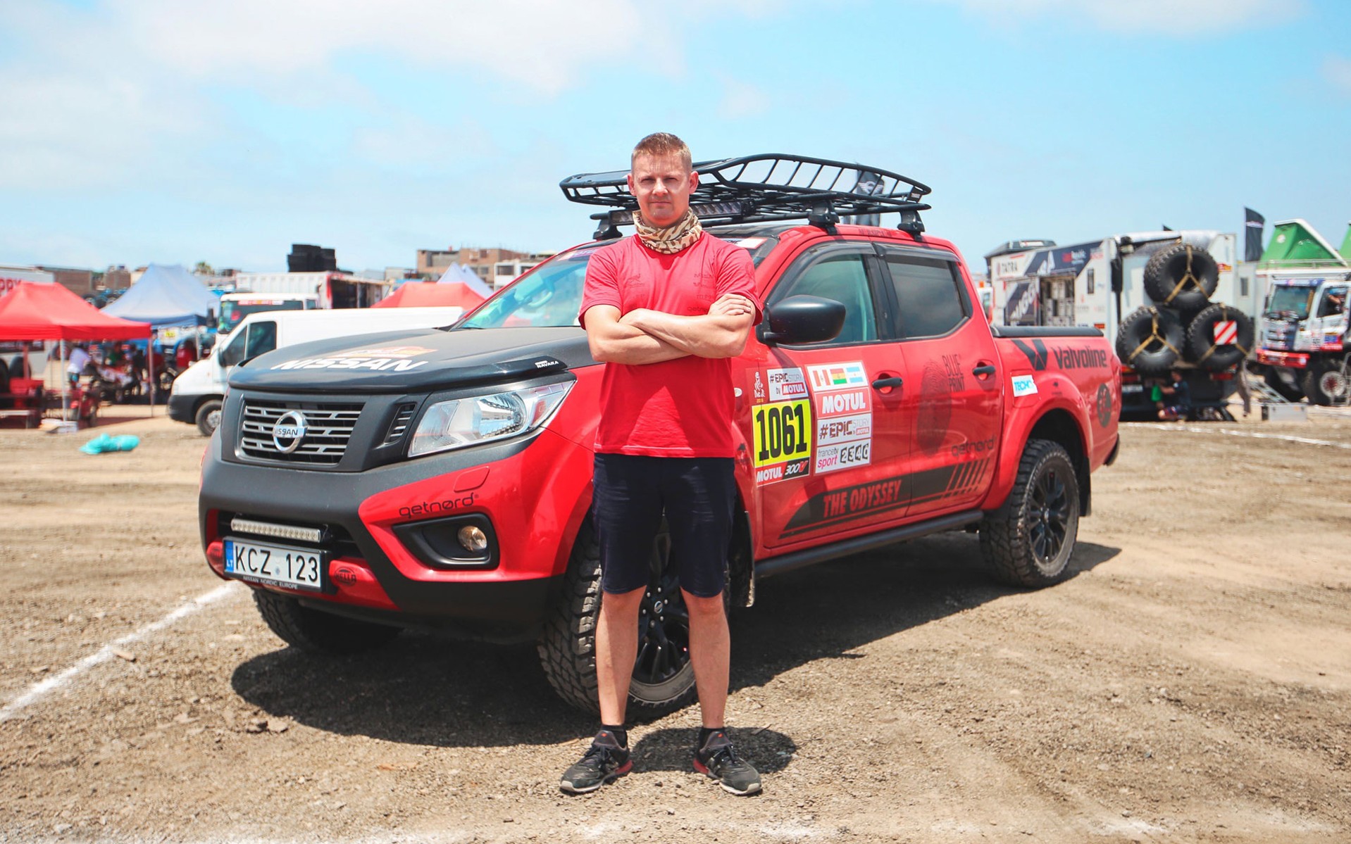 Το Nissan Navara στο Rally Dakar 