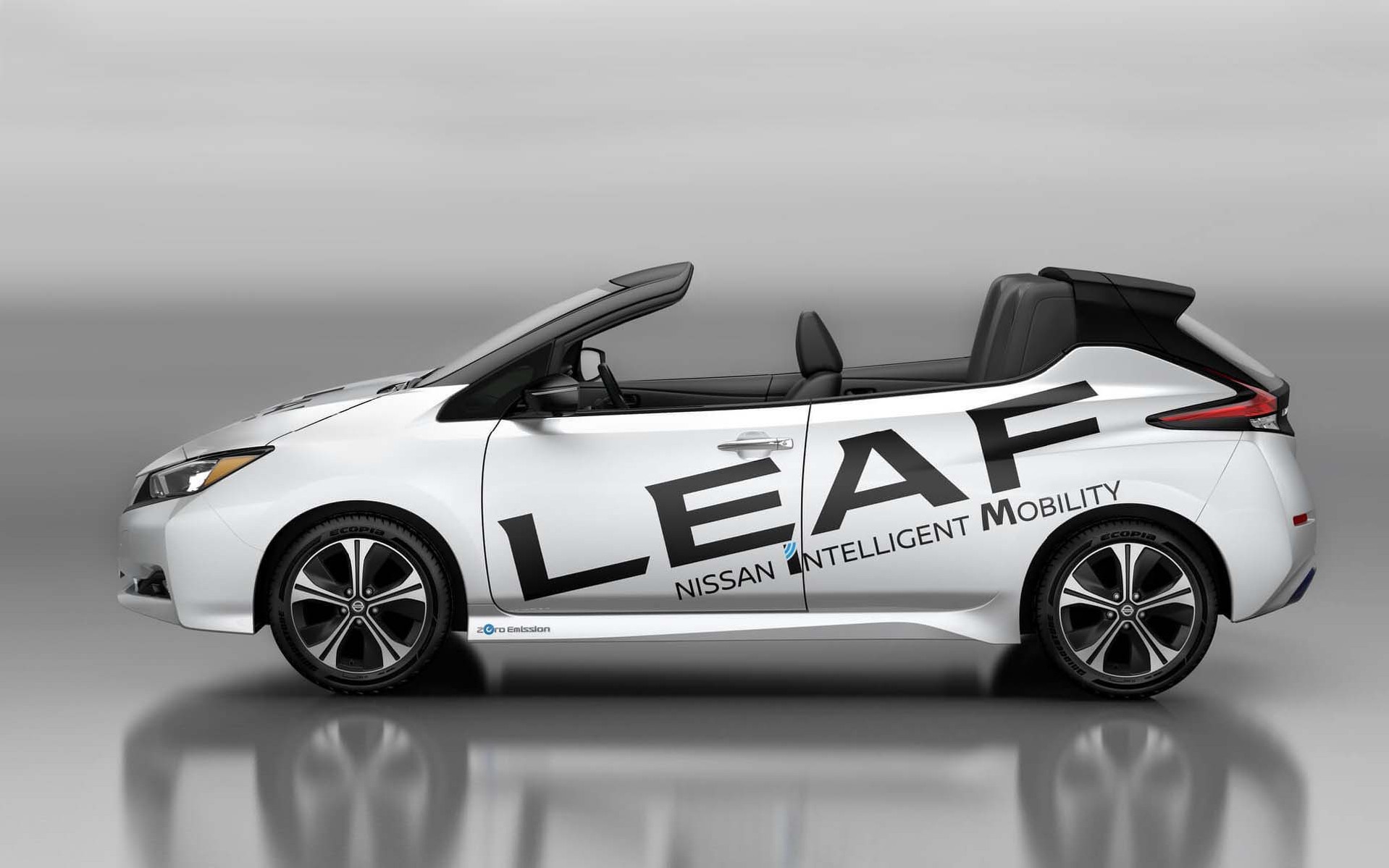 Το Nissan Leaf «έχασε» την οροφή του