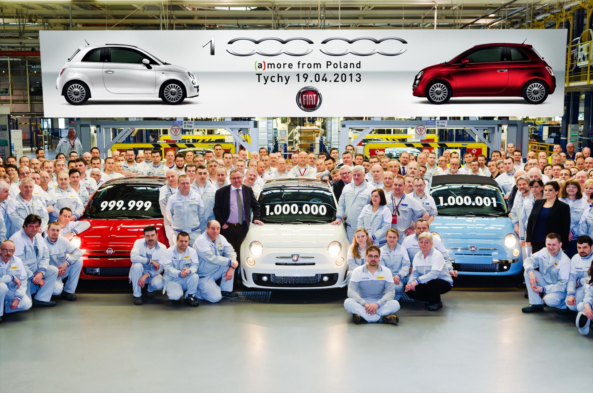 1.000.000 Fiat 500 στο Tychy