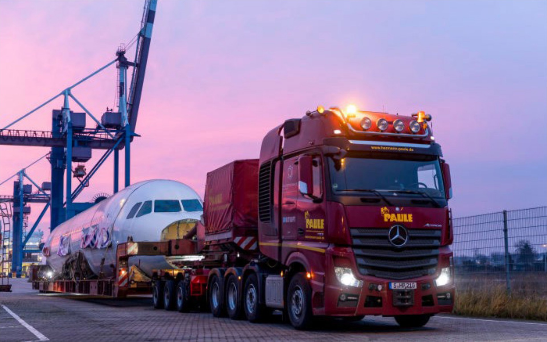 Τράκτορας Actros είχε στην