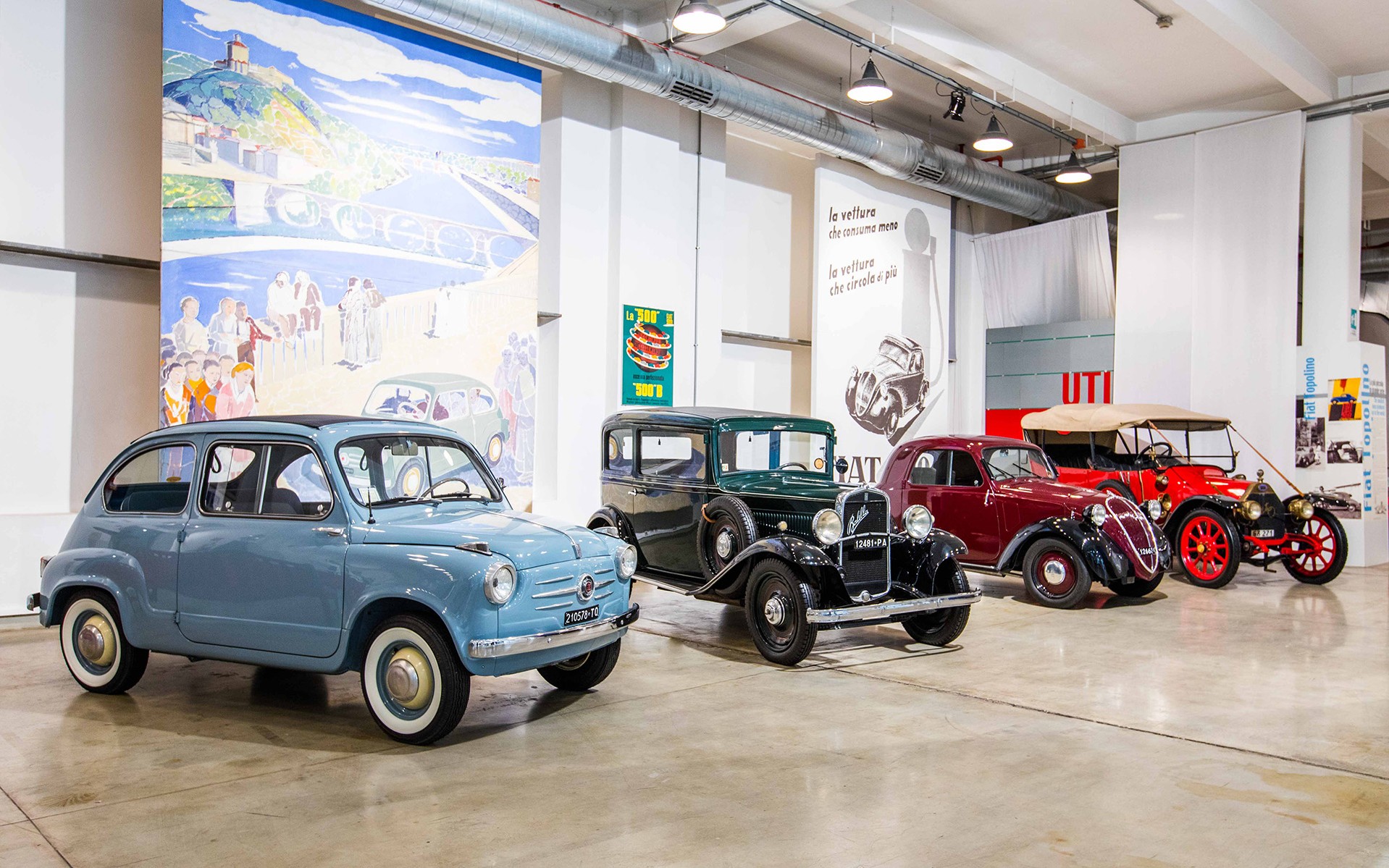 Τα θρυλικά μοντέλα του ομίλου Fiat περιόδευσαν στην Ευρώπη